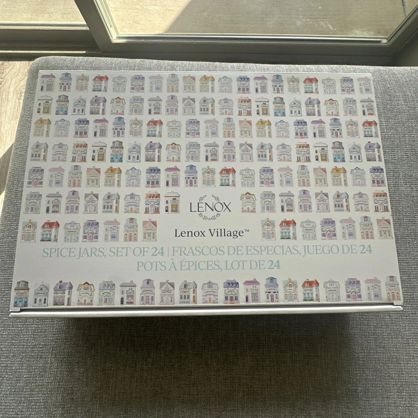 Brand New 2024 Lenox Spice Village 24 Piece Jar Full Collection Complete Set Box