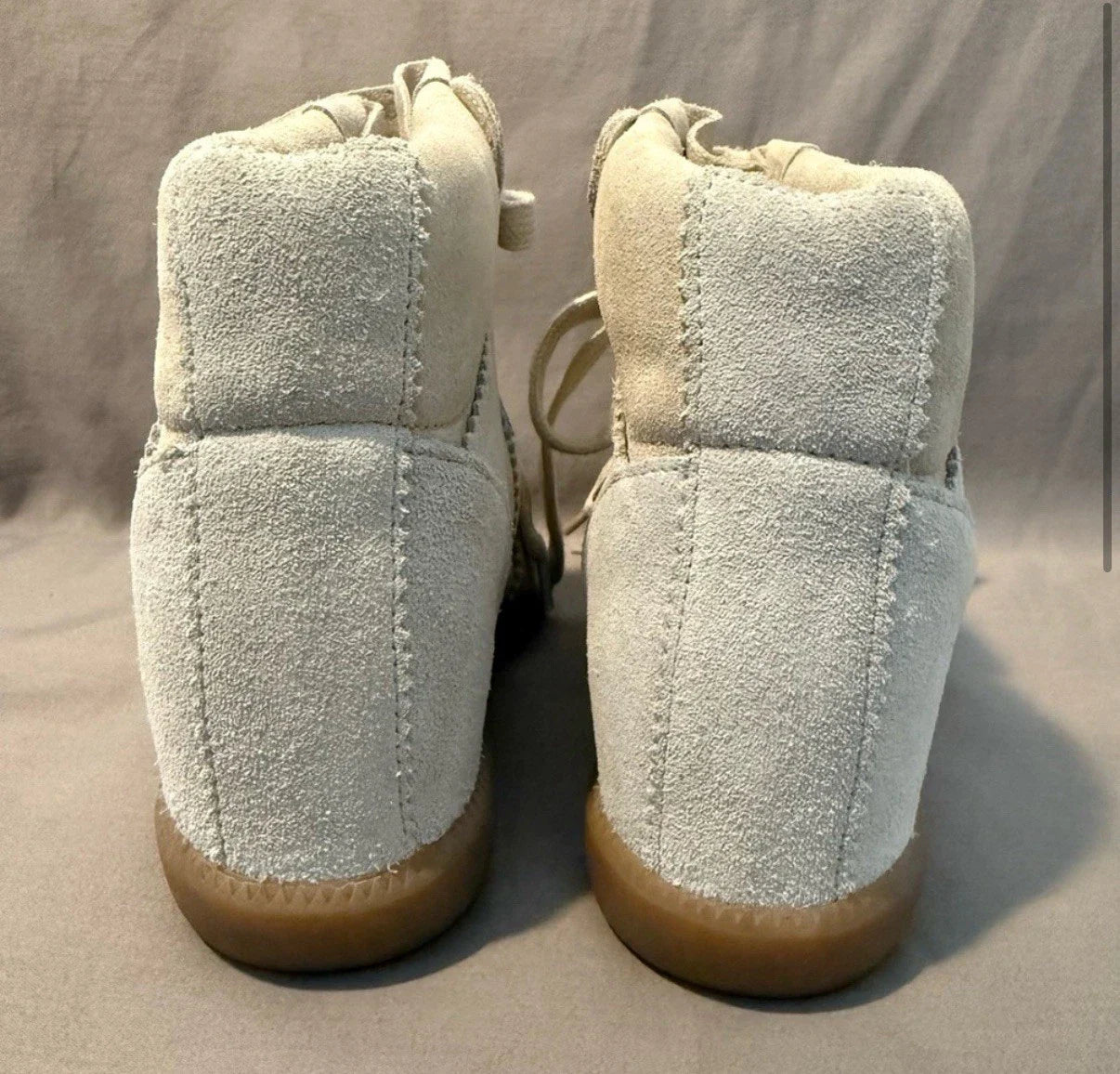 Isabel Marant Over Basket Bluebel Wedge Sneakers