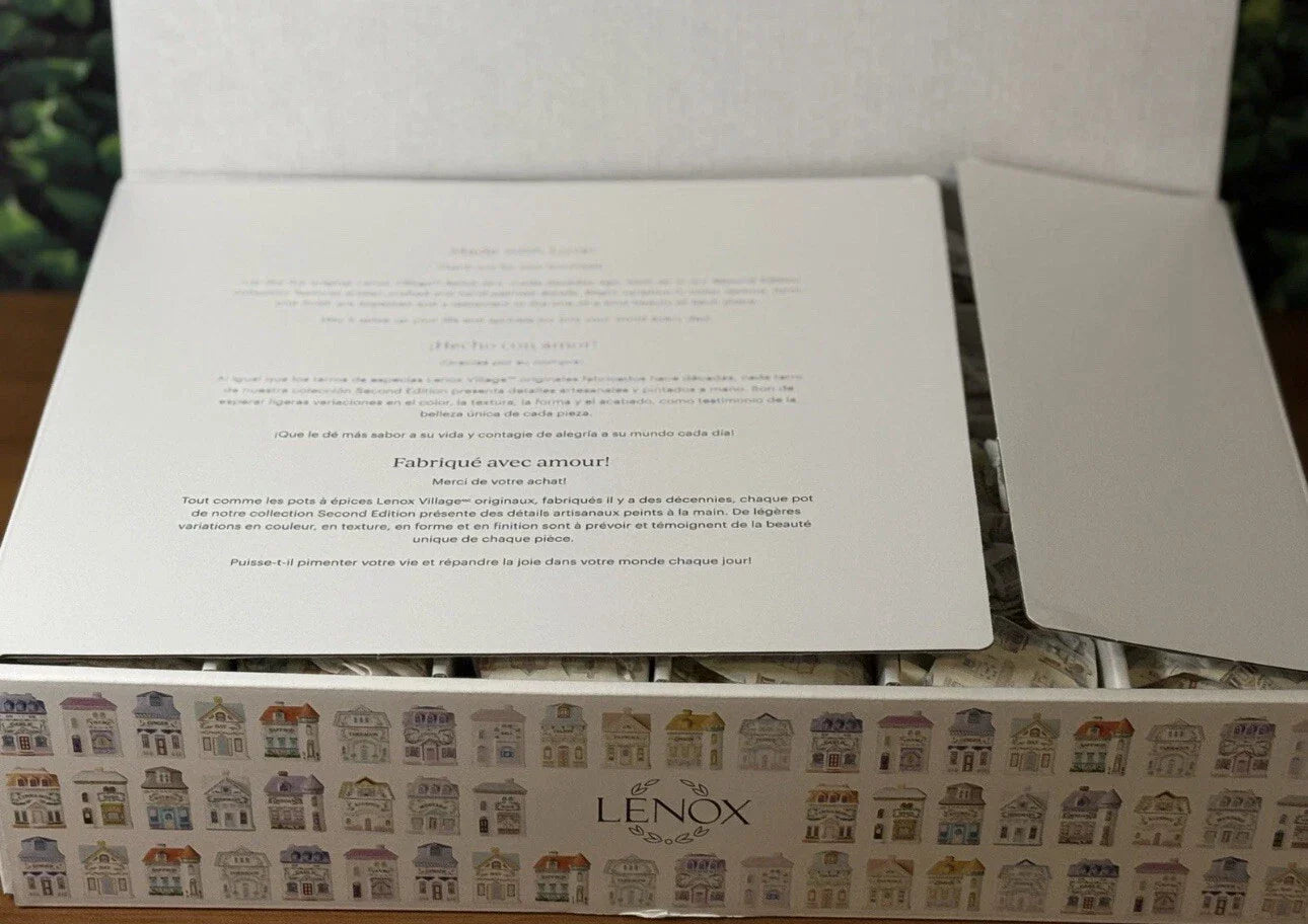 Lenox Spice Village 24 Jars Authentic