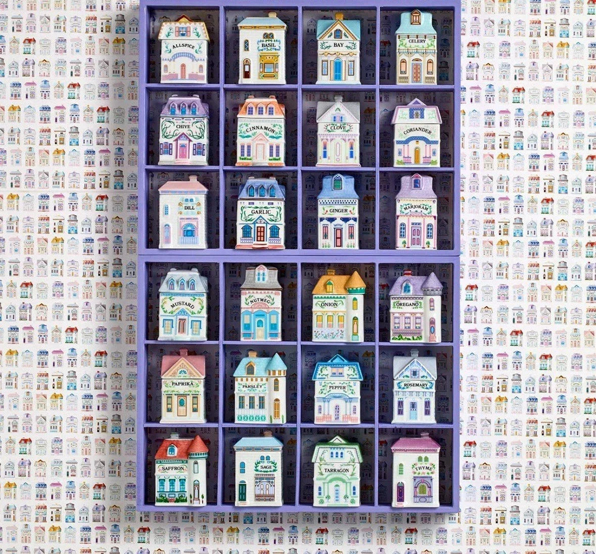 Brand New 2024 Lenox Spice Village 24 Piece Jar Full Collection Complete Set Box