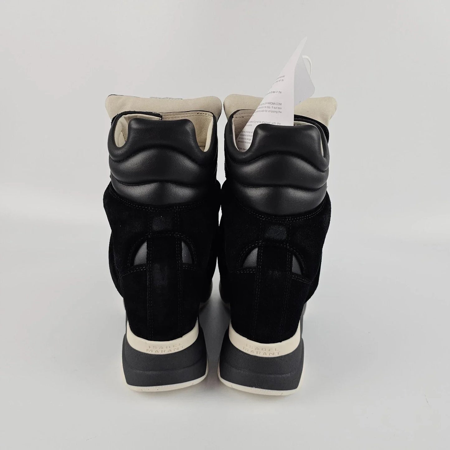 Isabel Marant Balskee Black Suede Sneakers New & Authentic