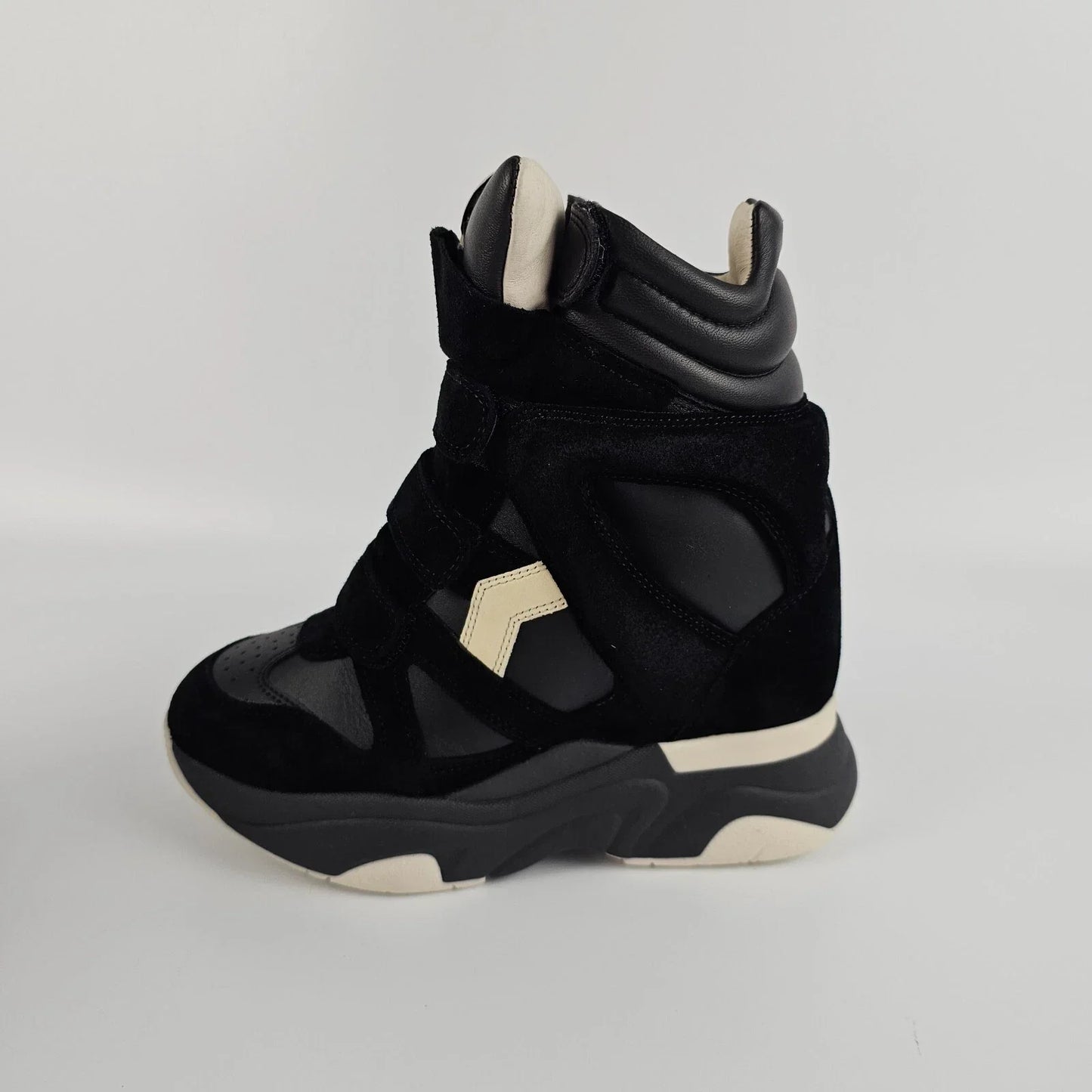 Isabel Marant Balskee Black Suede Sneakers New & Authentic